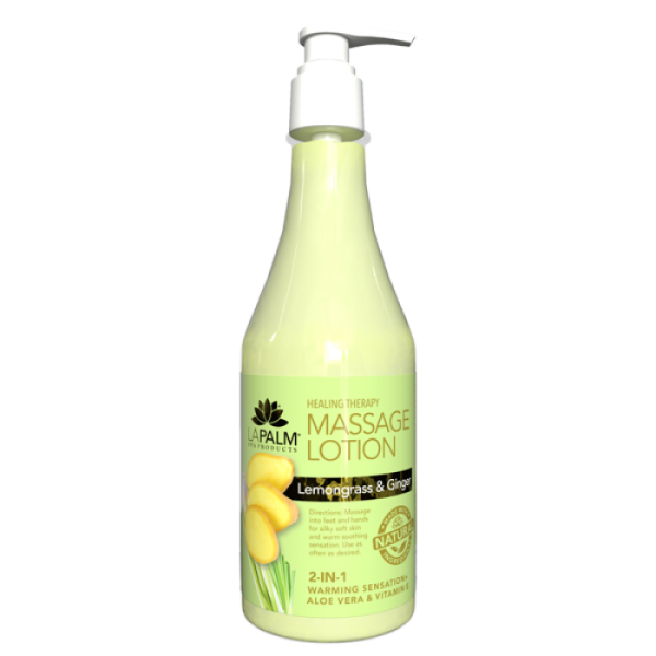 Healing Therapy Lotion Lemongrass and Ginger