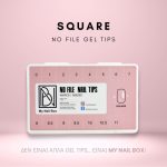 CLEAR SQUARE – No File (2.2cm)