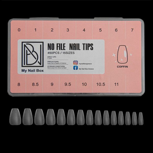 CLEAR COFFIN – No File (2.5cm)