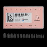 Gelly tips - CLEAR XS ALMOND - No File (2.1cm) - Image 3