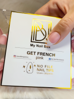 GET FRENCH Almond Short Pink