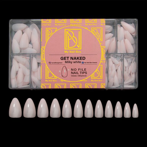 Milky White Almond Get Naked– Get Naked (2.5cm)