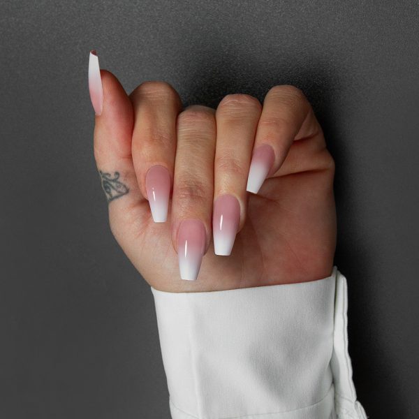 BABYBOOMER GEL TIPS BALLERINA PINK MY NAIL BOX 1080 HAND