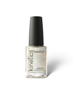 Kinetics SolarGel Nail Polish Silver Fairy Dust #101