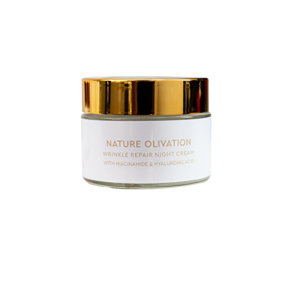 Κρέμα Νυκτός Nature Olivation Wrinkle Repair Night Cream, 50ml