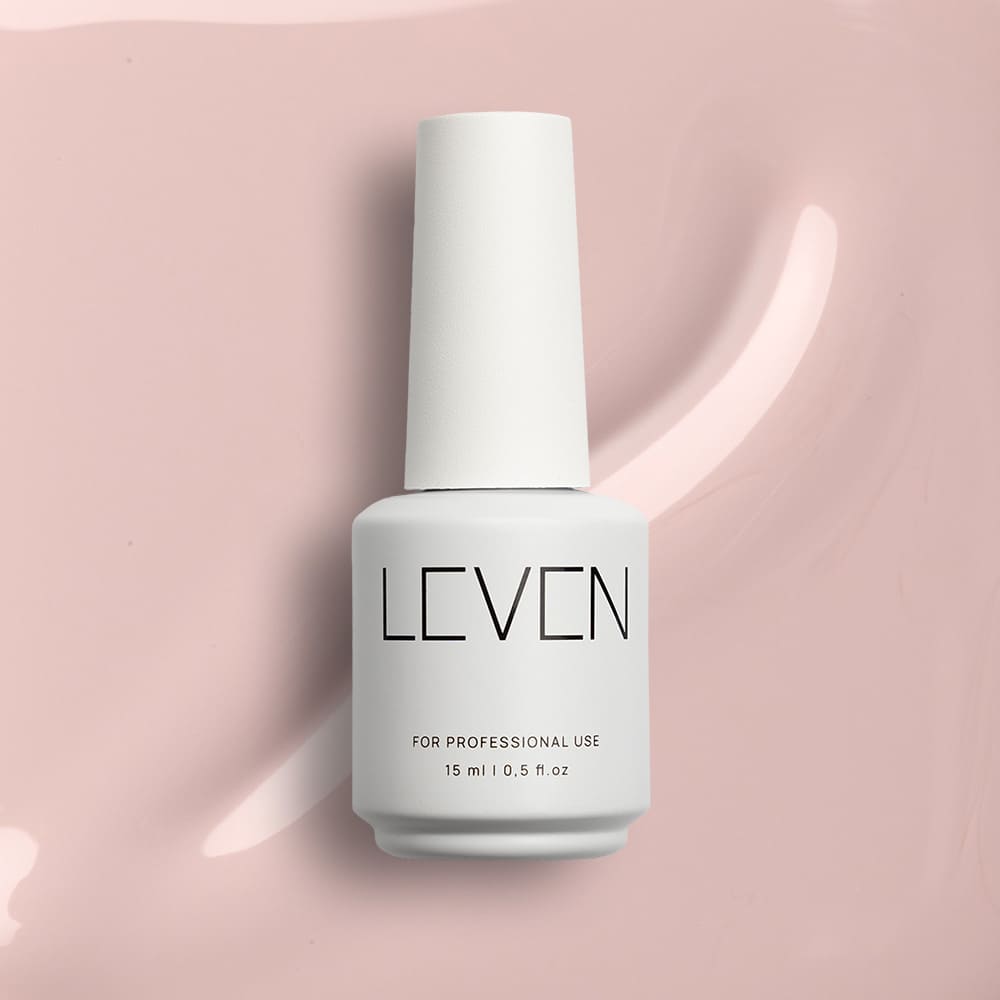 087-1 Leven | Ημιμόνιμο βερνίκι 15ml no. 087 Naked - Image 1