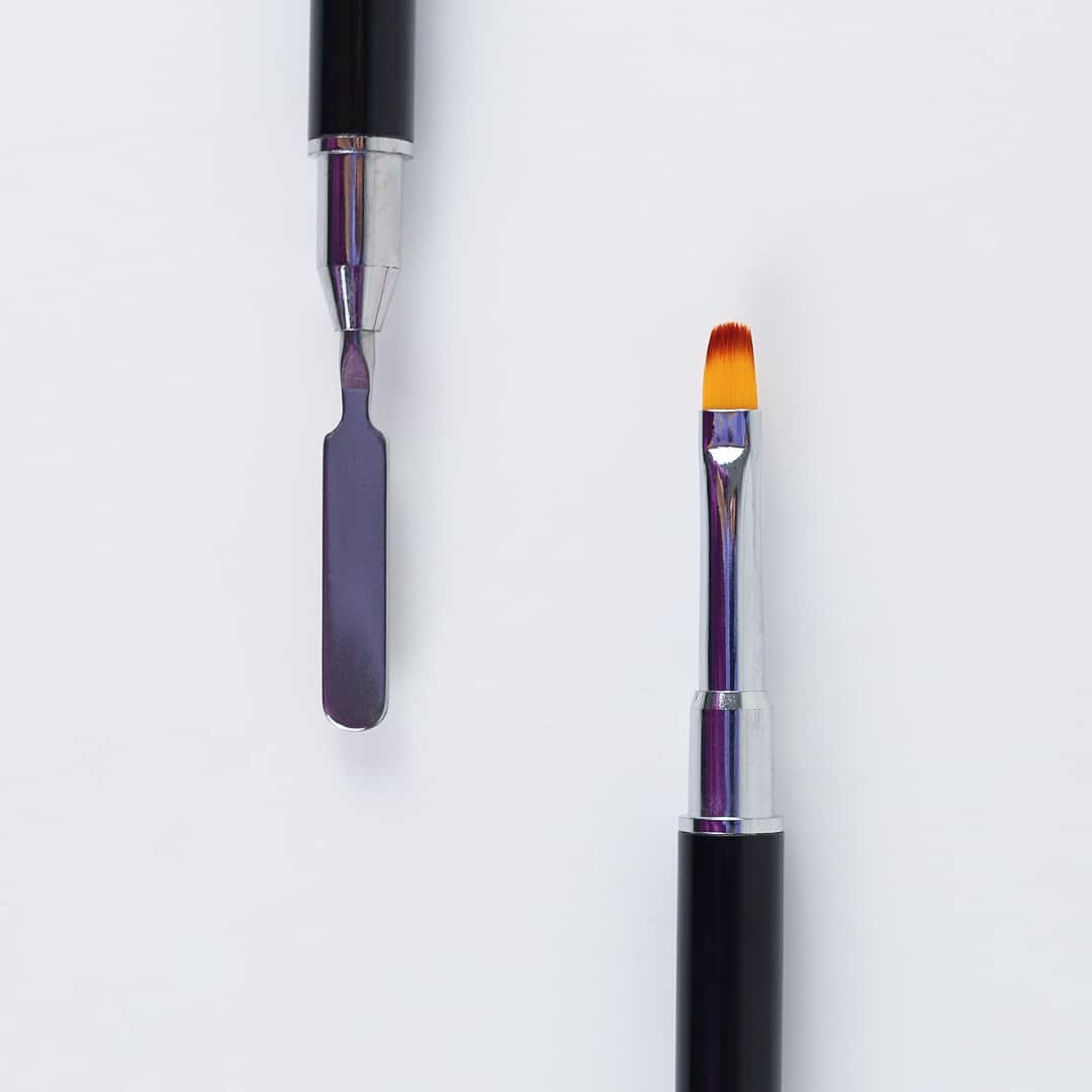 Acrygel.026443 Πινέλο Acrygel με σπάτουλα - Image 1
