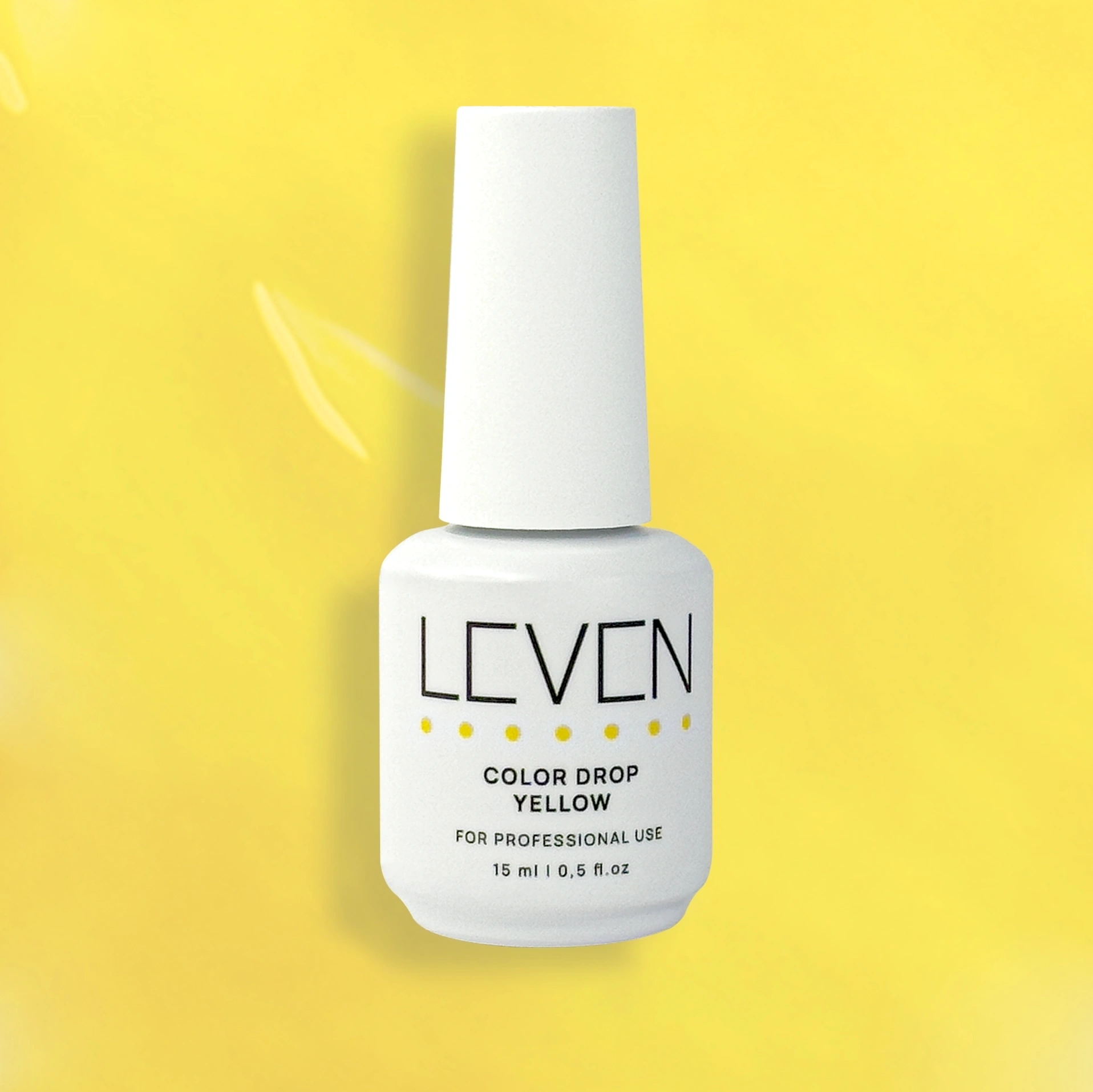 Color-Drop-Yellow Leven | Color Drop Top Yellow 15ml - Image 1