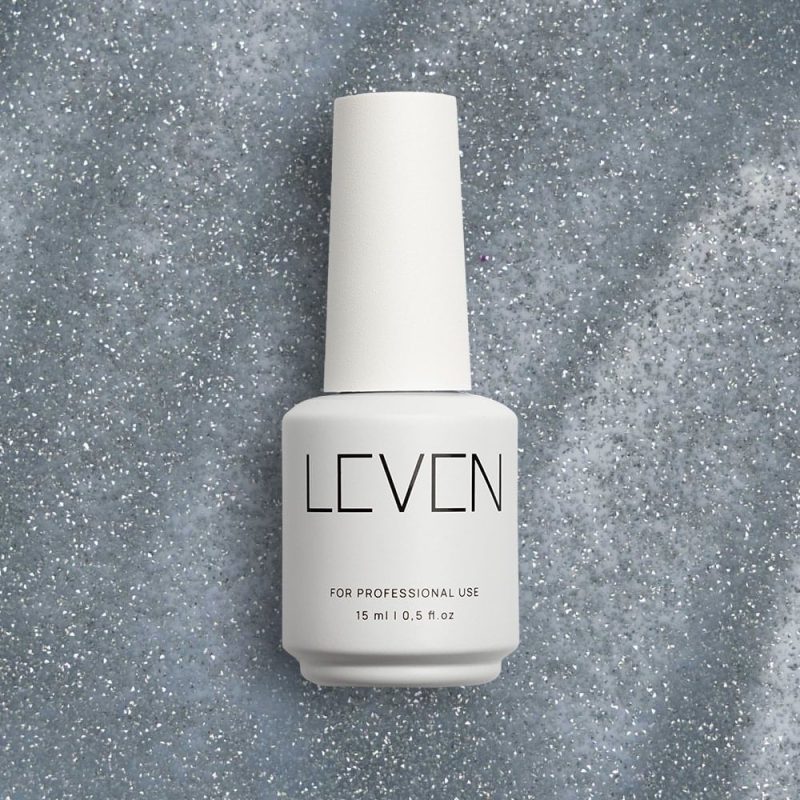 Leven | Ημιμόνιμο βερνίκι με glitter/shimmer 15ml no. G022 Glowing Waves