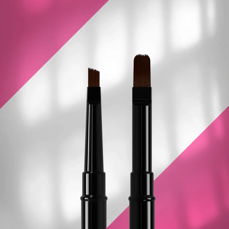 Double-ended brush EXPERT liner 11 mm / for gel 07 mm