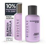 Biovene Blemish Formula 10% Niacinamide 1% Zinc Facial Serum Treatment