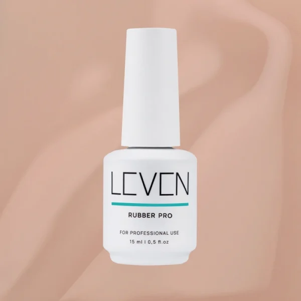 Leven | Rubber Pro Base Creamy Peach 15ml